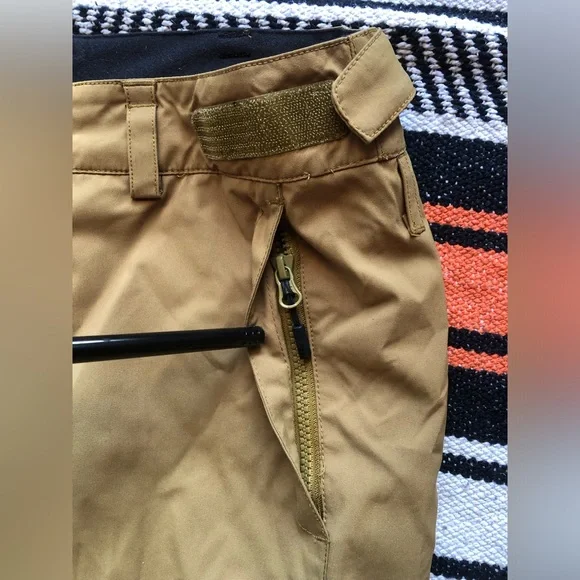 O'Neill Women's Mustard Brown Snow Pants - Picture 12 of 16